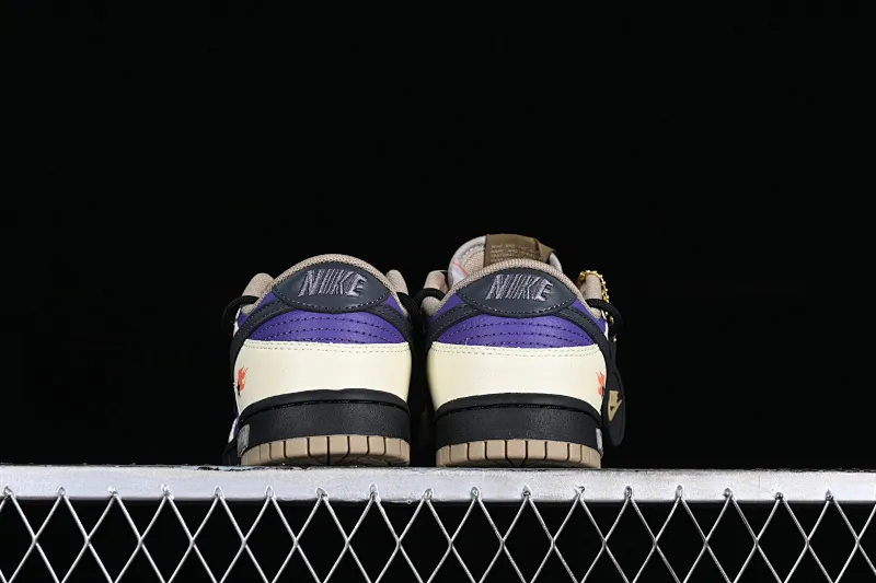 All categories Nk SB Dunk Series Nk SB Dunk Low Low-top sneakers Nk Dunk Low Panda Prank Retro Street Son of the Sun Suns Purple Orange SB strap low-top casual sneakers DJ6188-200